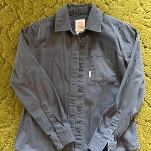 Topo Designs Women's Dirt Shirt (old style) navy size small